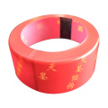 New innovative product anti counterfeiting label plastic heat shrink cap seal